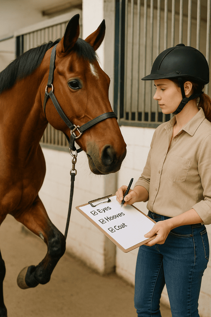 Basic Health Checklist for Horses